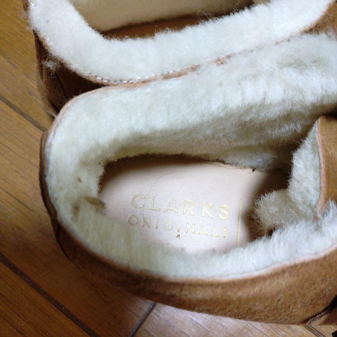 CLARKS ORIGINALS モカシン シューズ ブラウン