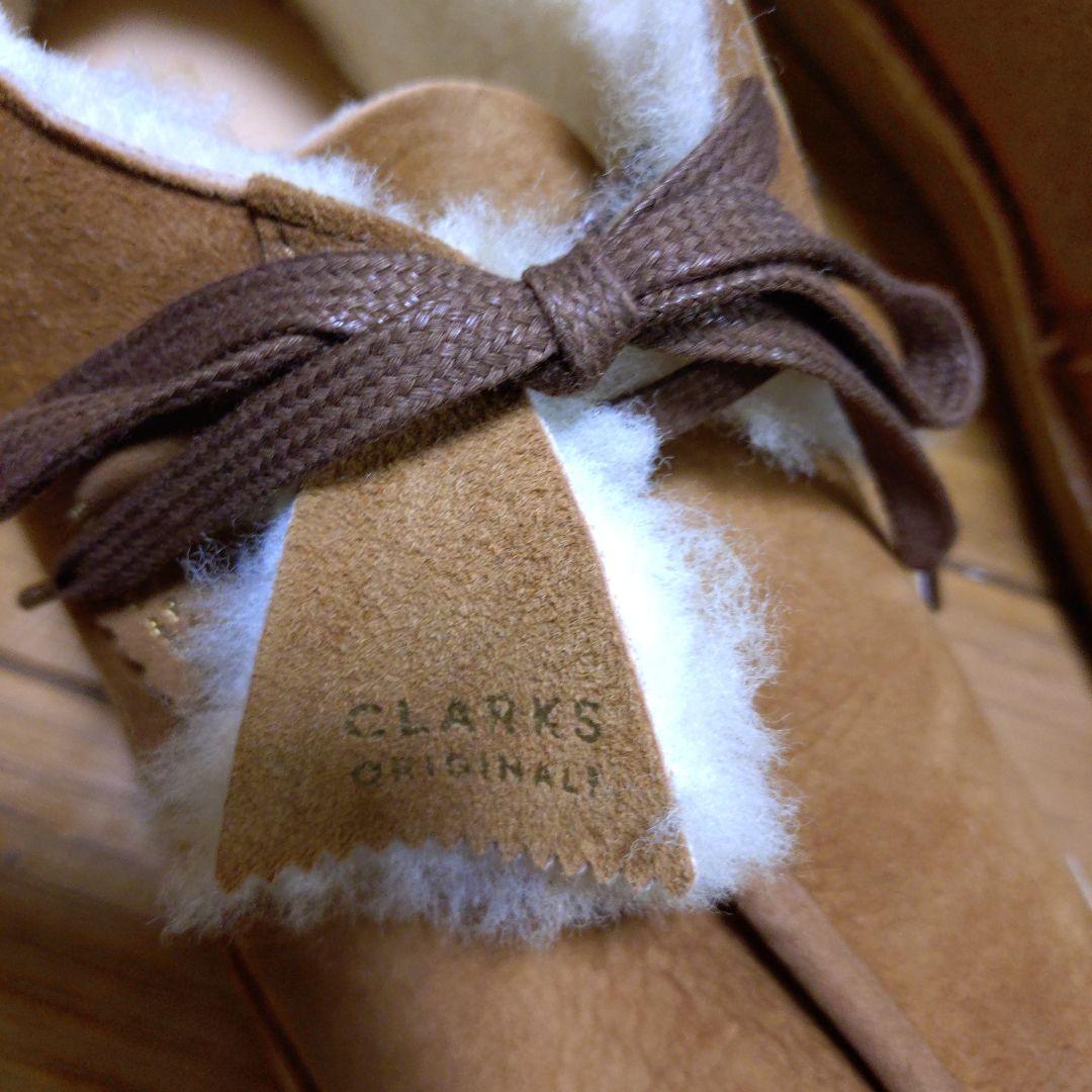 CLARKS ORIGINALS モカシン シューズ ブラウン