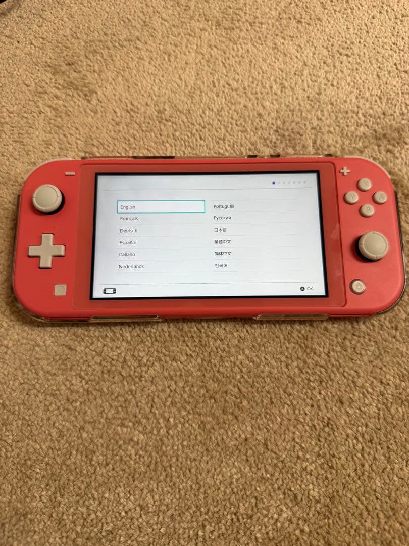 ニンテンドーSwitch ライト本体　ピンク