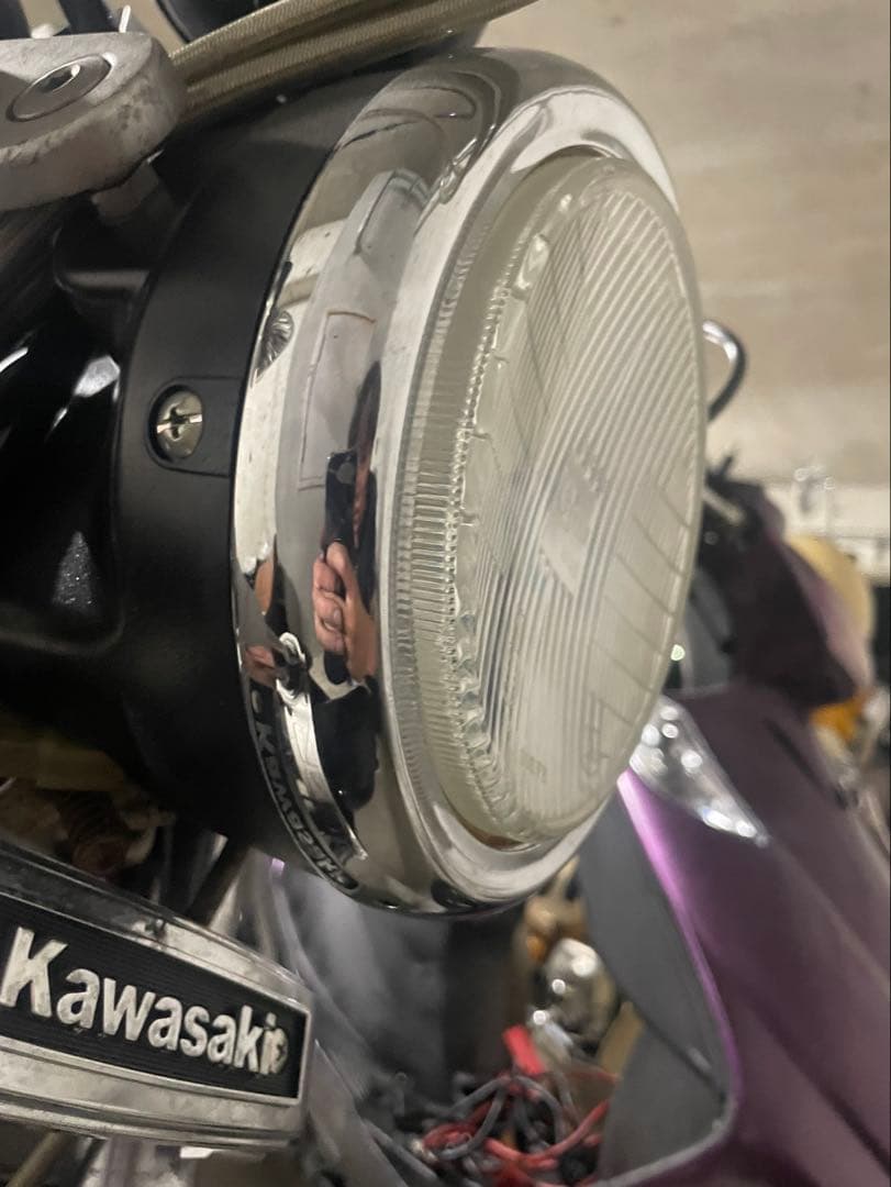 当時物 CIBIE シビエ 凹み ヘッドライト 160 CB250T マーシャル