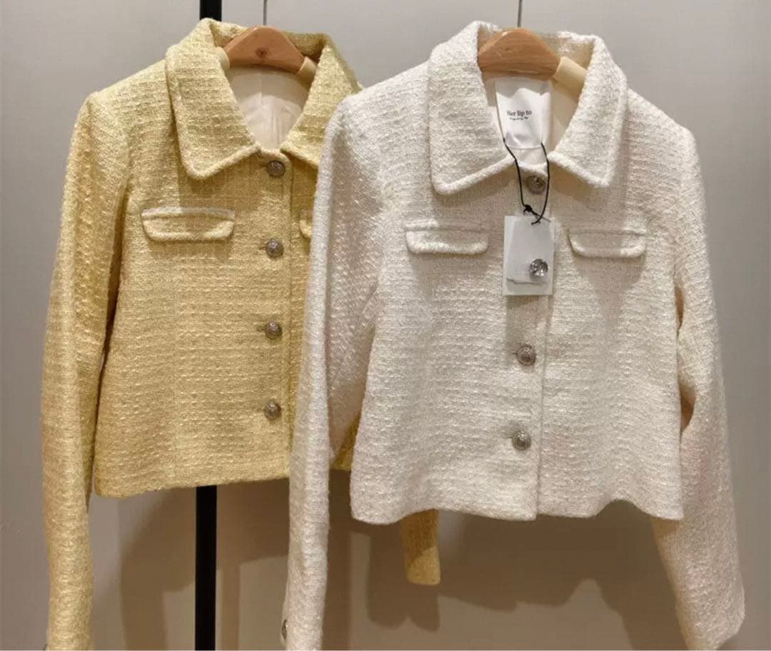 ジャケット・アウター Shimmer Tweed Jacket