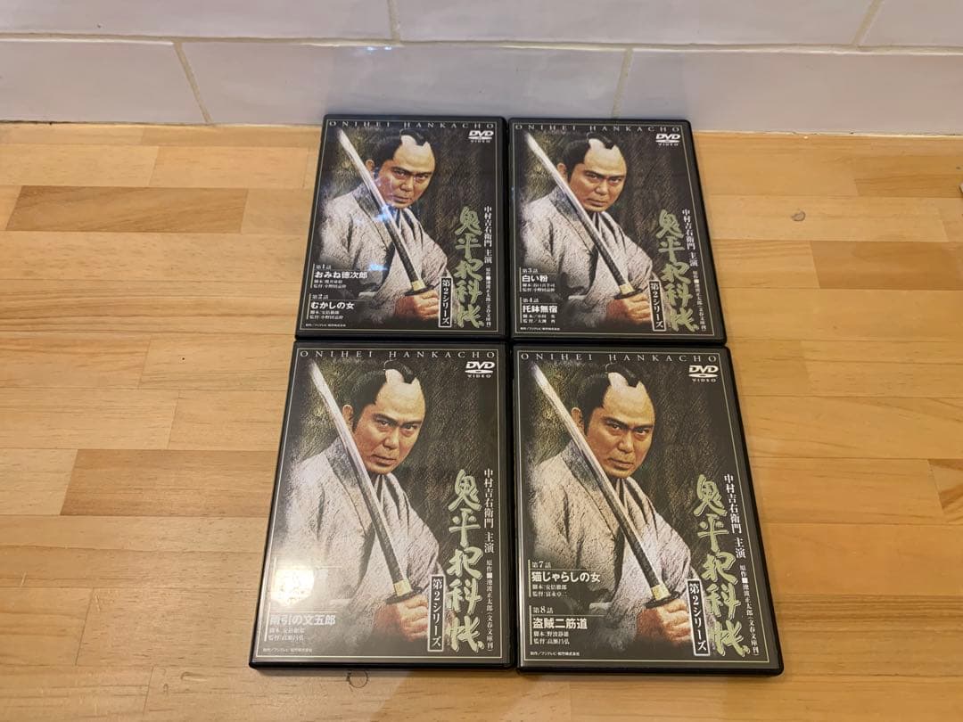 G1128-18★鬼平犯科帳 DVD-BOX 全12枚　第2シリーズ