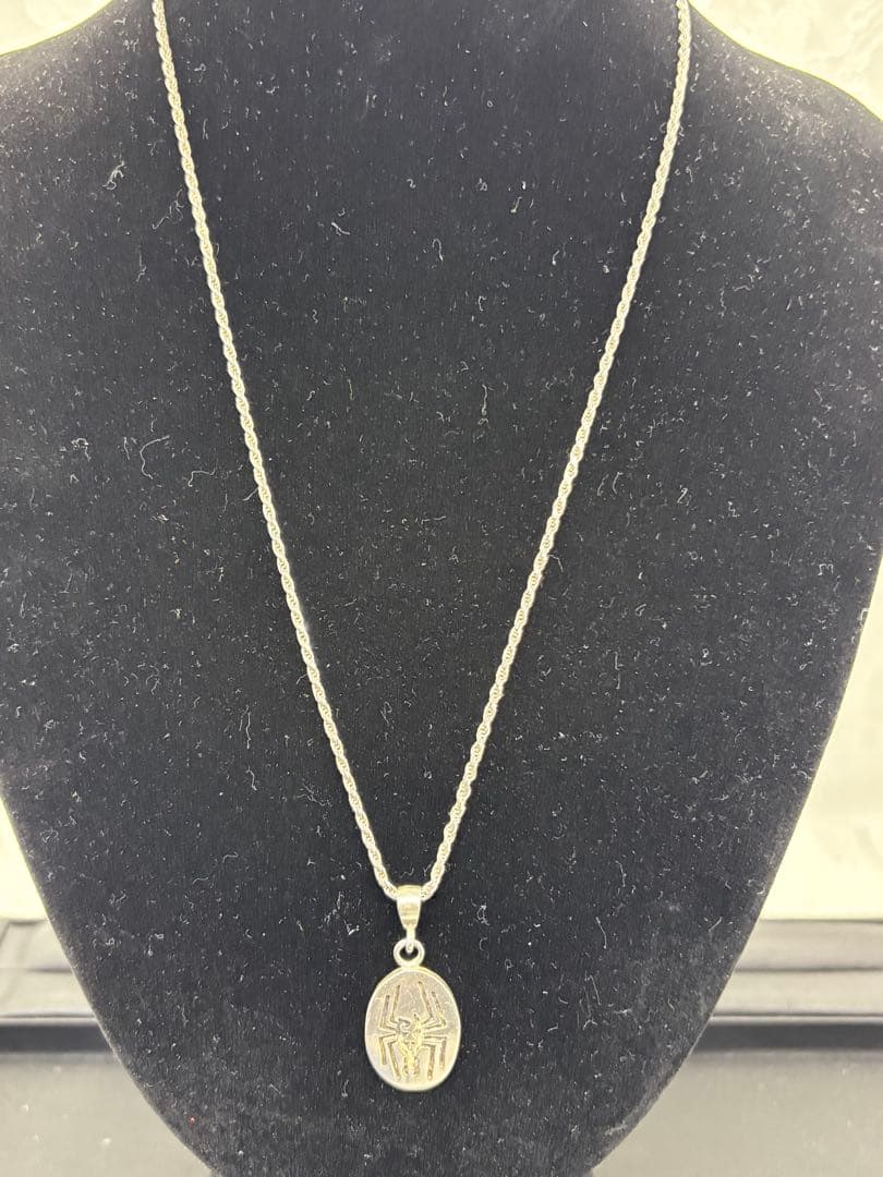 ホピCyrus Josytewa スパイダーペンダントネックレス　レア　オシャレ