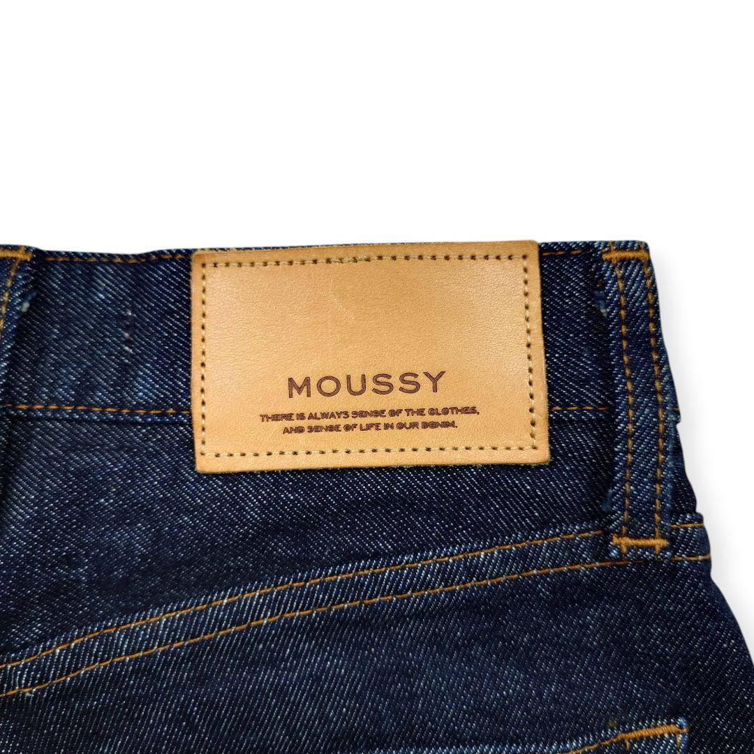 【美品】MOUSSY MVS FLARE インディゴ フレアデニム 24
