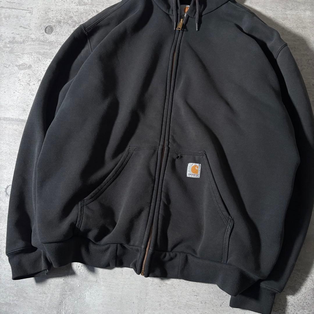 ジャケット・アウター Carhartt thermal liner zip up hoodie y2k