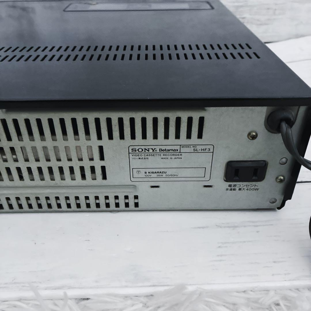 SONY Betamax SL-HF3 ビデオカセットレコーダー