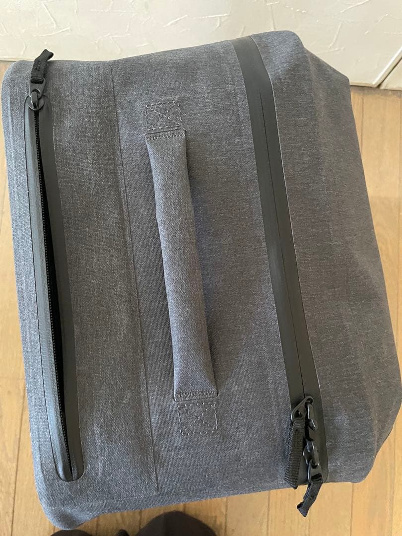 MUJI 耐水性キャリーケース 36L ダークグレー