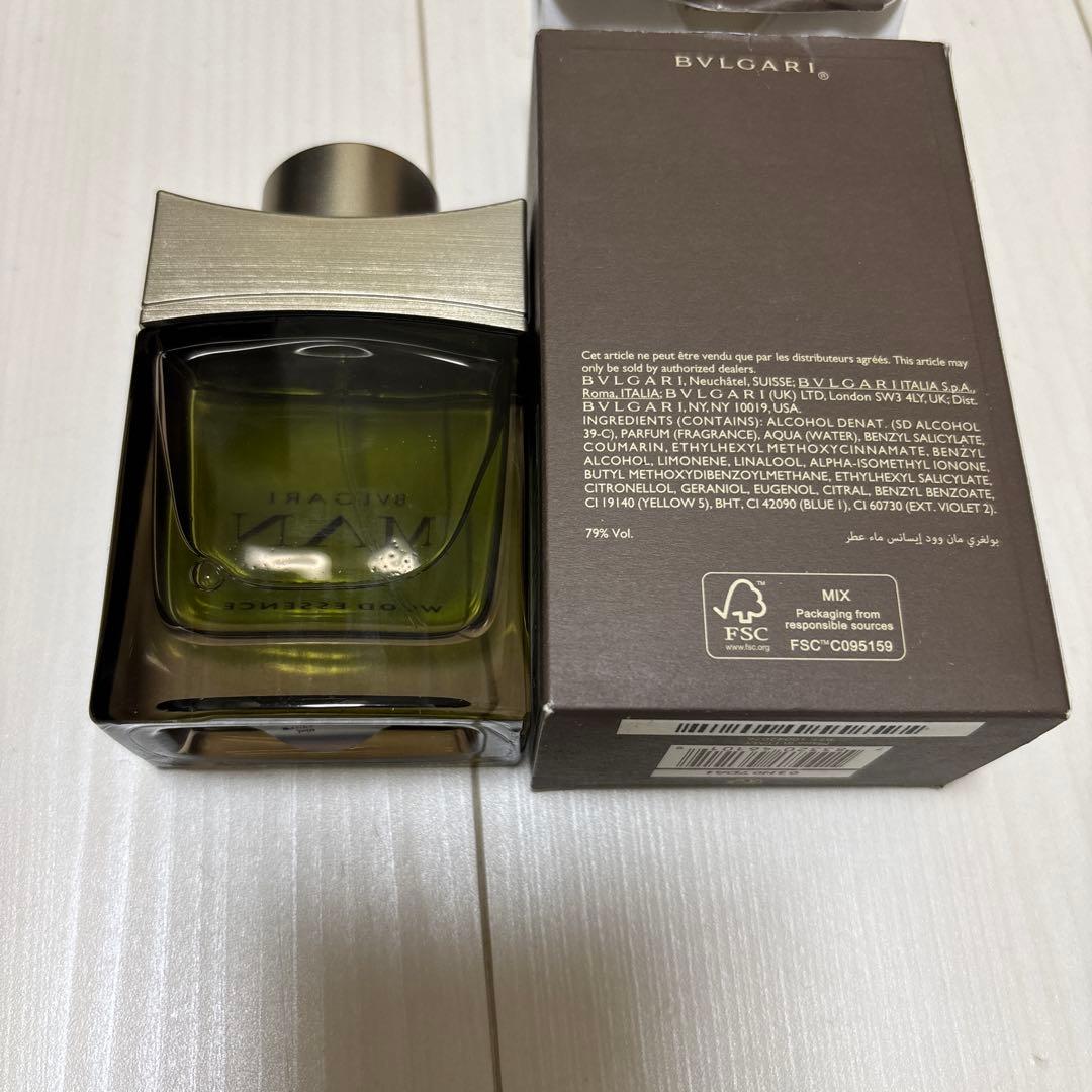 香水(男性用) BVLGARI MAN woodEssence