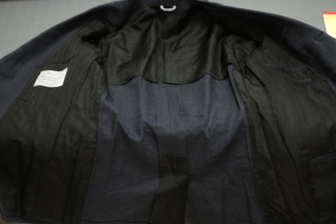 【リネン】Kenneth Filed 60s SPORTS COAT ネイビー