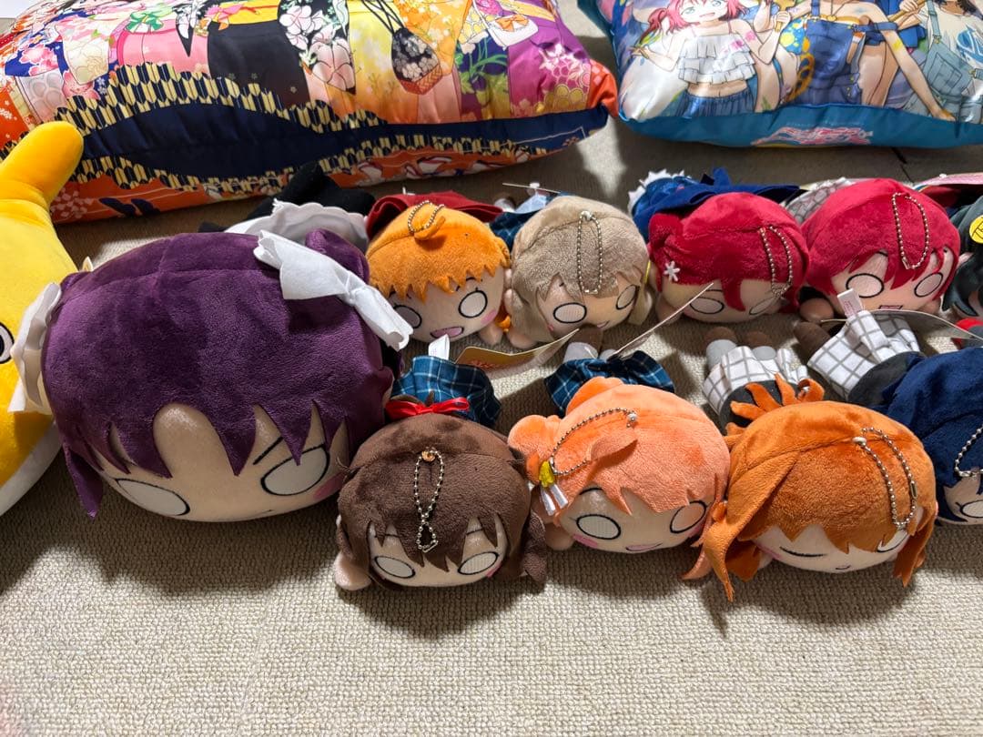 ラブライブ サンシャイン 寝そべりぬいぐるみ クッション　マスコット　まとめ売り