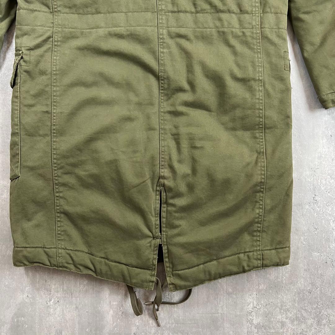 DIESEL　ディーゼル　M-51　ミリタリーモッズコート　カーキ　Sサイズ