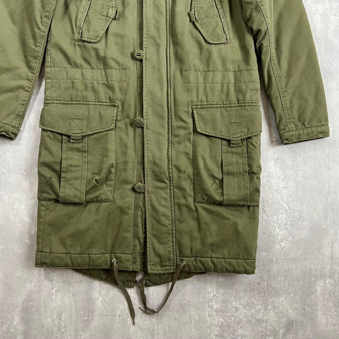 DIESEL　ディーゼル　M-51　ミリタリーモッズコート　カーキ　Sサイズ