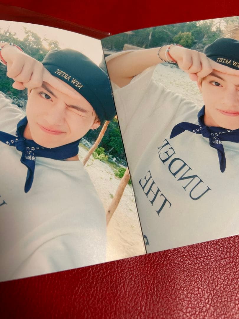 BTS  2017  summer package セルフィーブック　v  テテ