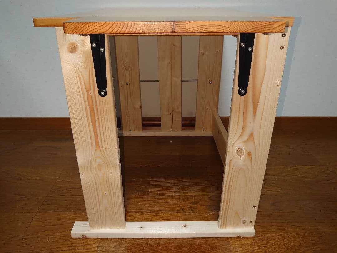 【累積230台目】パチスロを置く台・1台用シンプルスタンド★マガジンラック付き