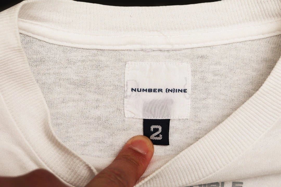 NUMBER (N)INE 初期 本人期 ロゴ Tシャツ 2000年頃