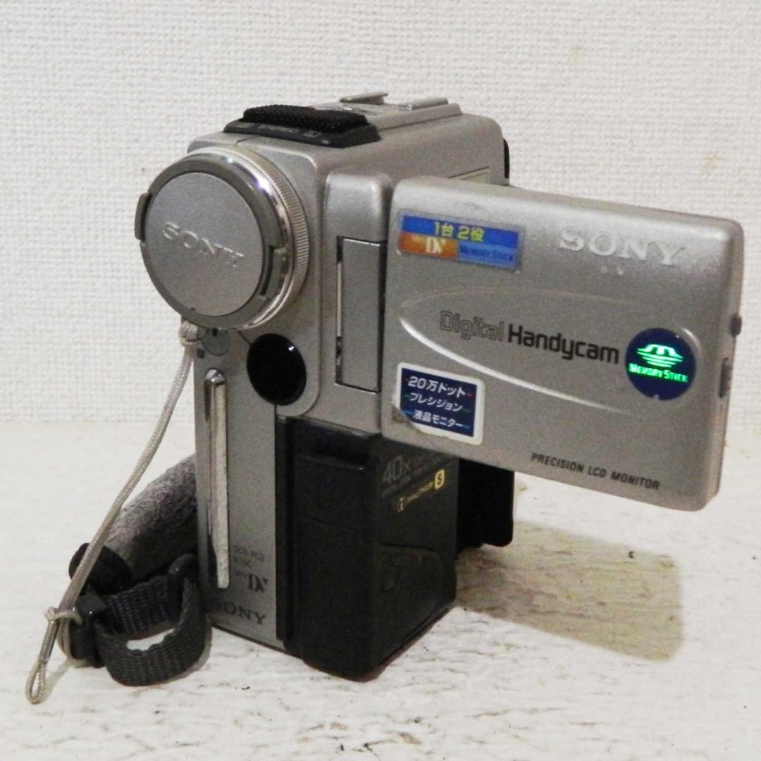 動作品 Sony DCR-PC3 miniDVビデオカメラ ダビングなどに