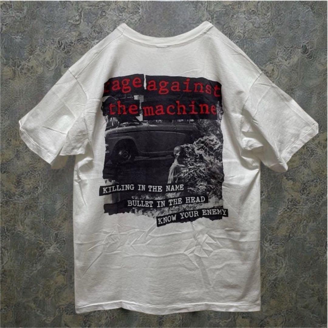 s*s様 90s RAGE AGAINST THE MACHINE Tシャツ