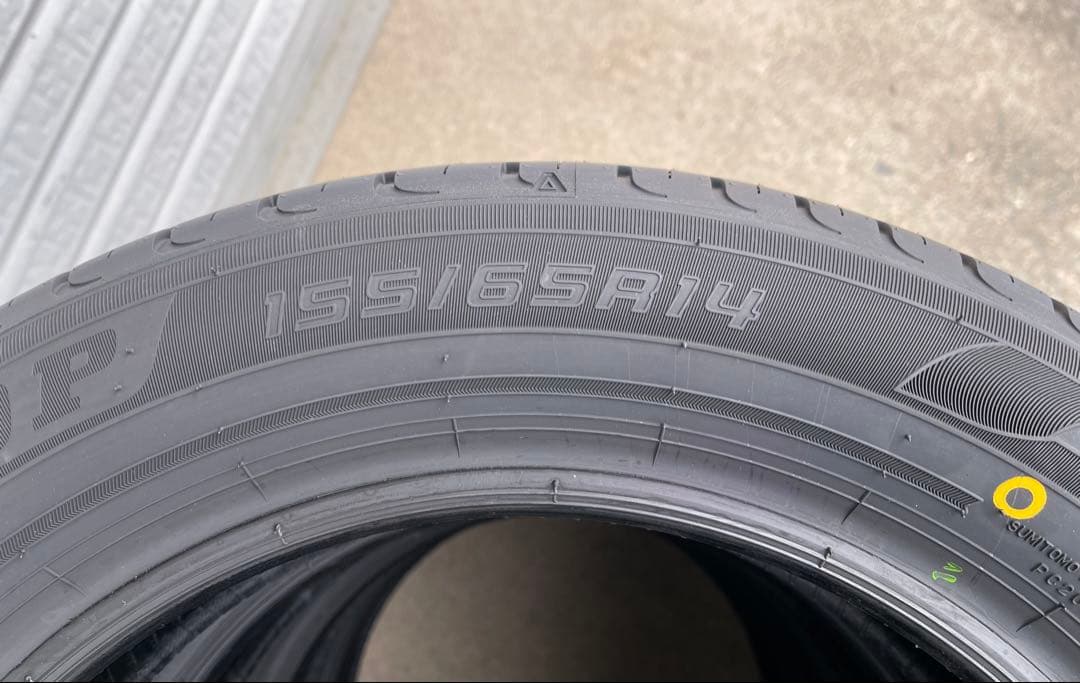 DUNLOP エナセーブ EC205 155/65R14 サマータイヤ 4本