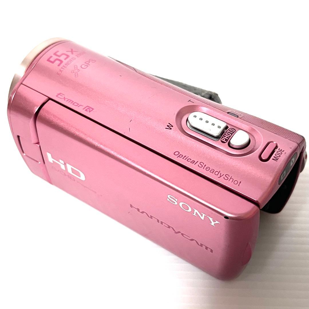 ソニー HDR-CX270V ピンク デジタルHDビデオカメラレコーダー