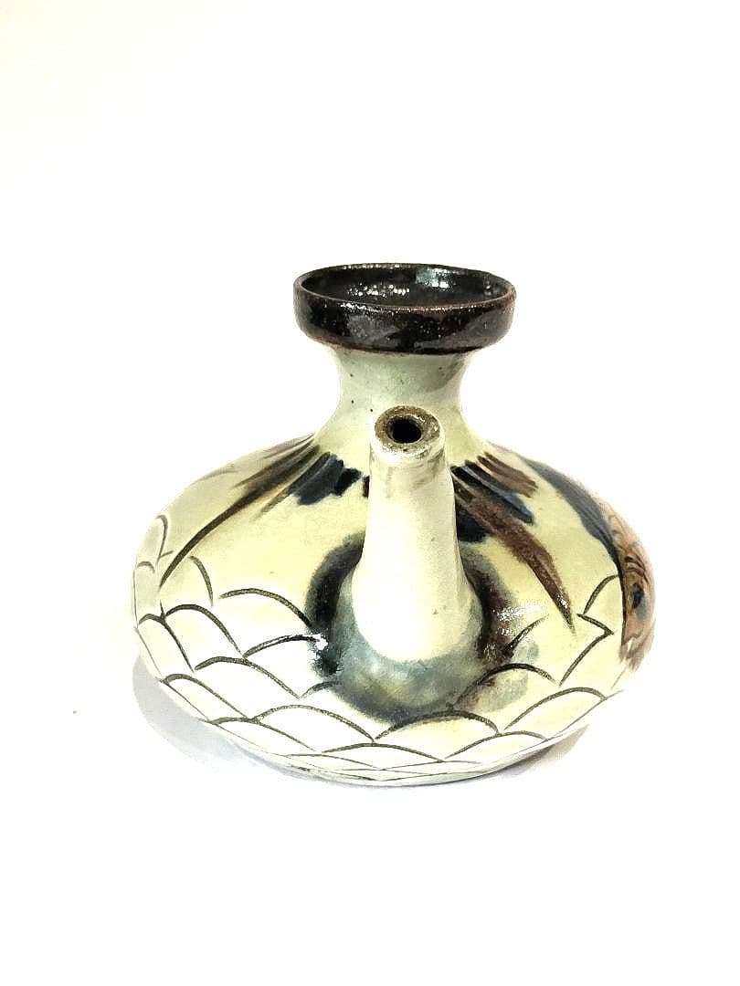 ❤【新品・未使用】琉球　沖縄　壺屋焼 　新垣栄一（陶栄） 酒器　お猪口2個