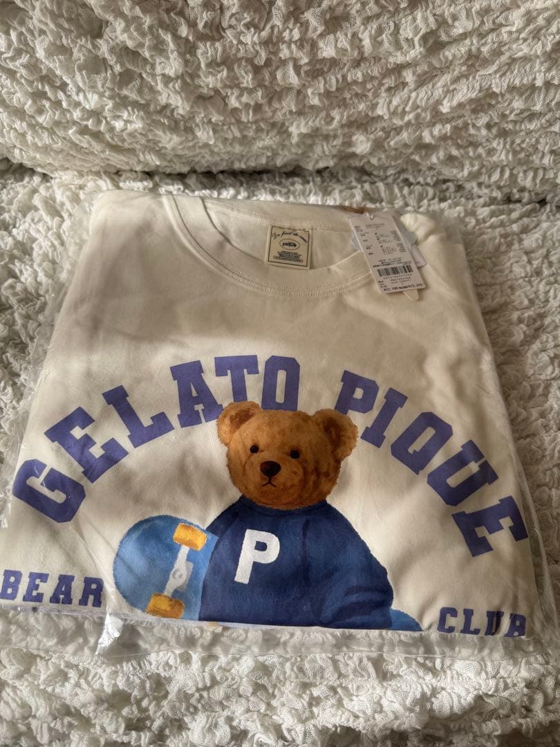 gelato pique スポーティーベアワンポイントＴシャツ＆総柄ロングパンツ