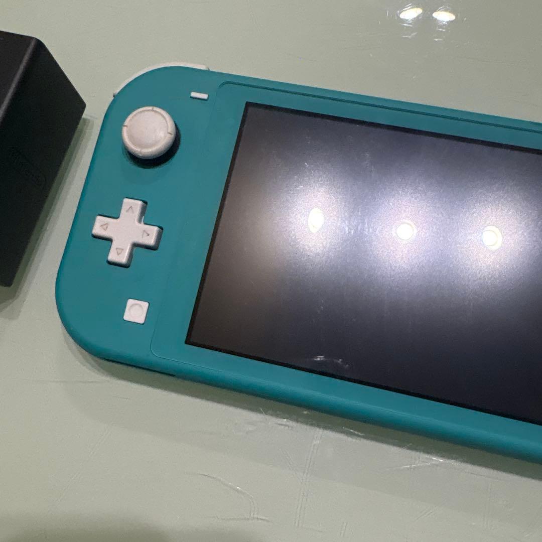 Nintendo Switch Lite ターコイズ 本体 ACアダプター付き