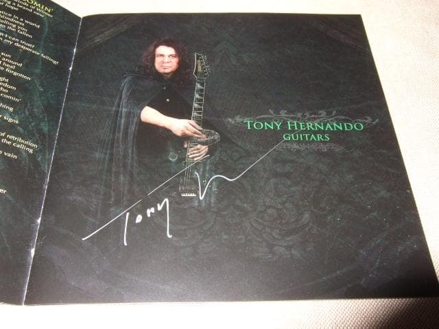 LORDS OF BLACK,新品,直筆サイン入り,Ronnie Romero