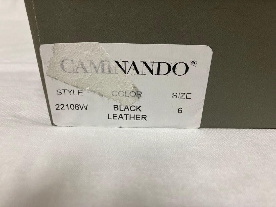 【新品】CAMINANDO CENTER ZIP BOOTS