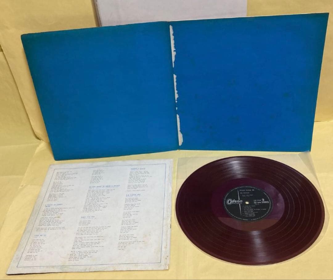 ◉ビートルズ ●オデオン 赤盤①来日記念盤 VOL1, ②オールディーズ