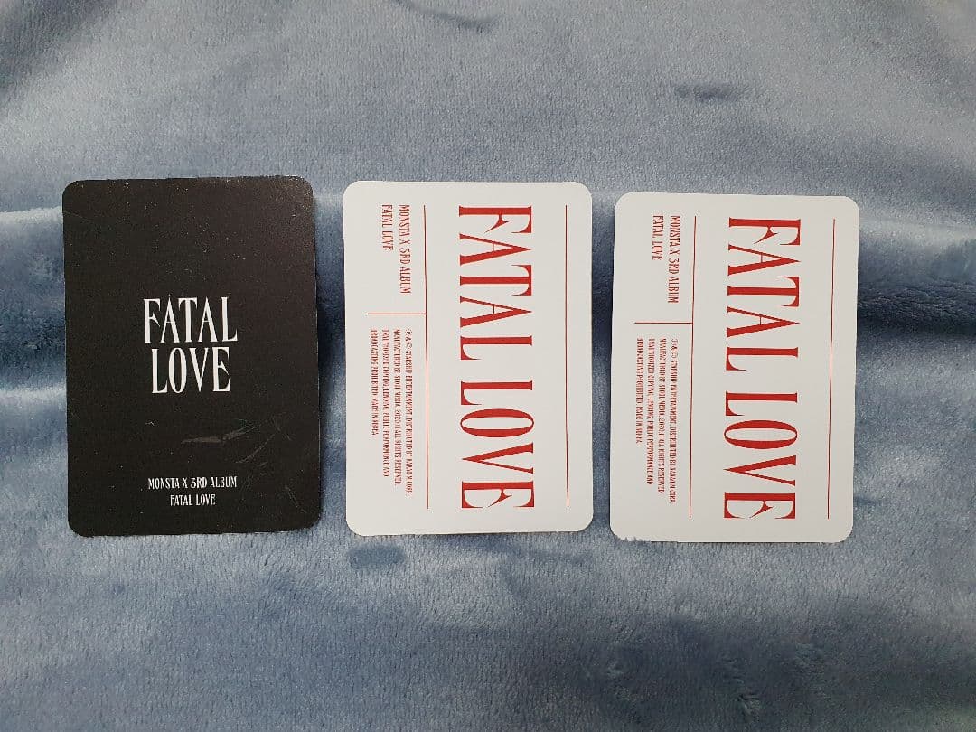 MONSTA X Love Killa カムバック イベント トレカ ミニョク