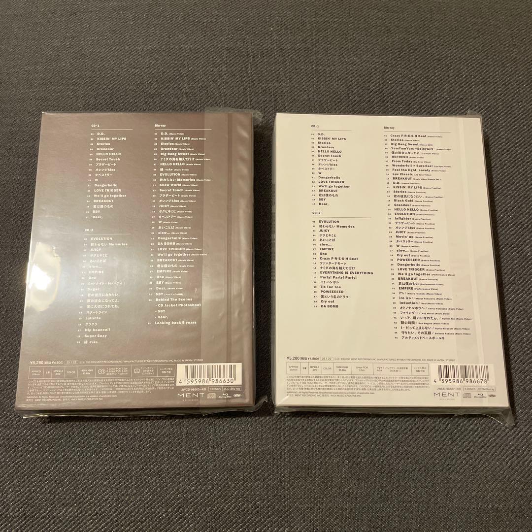  Man THE BEST 2020-2025 通常盤 初回限定版A.B