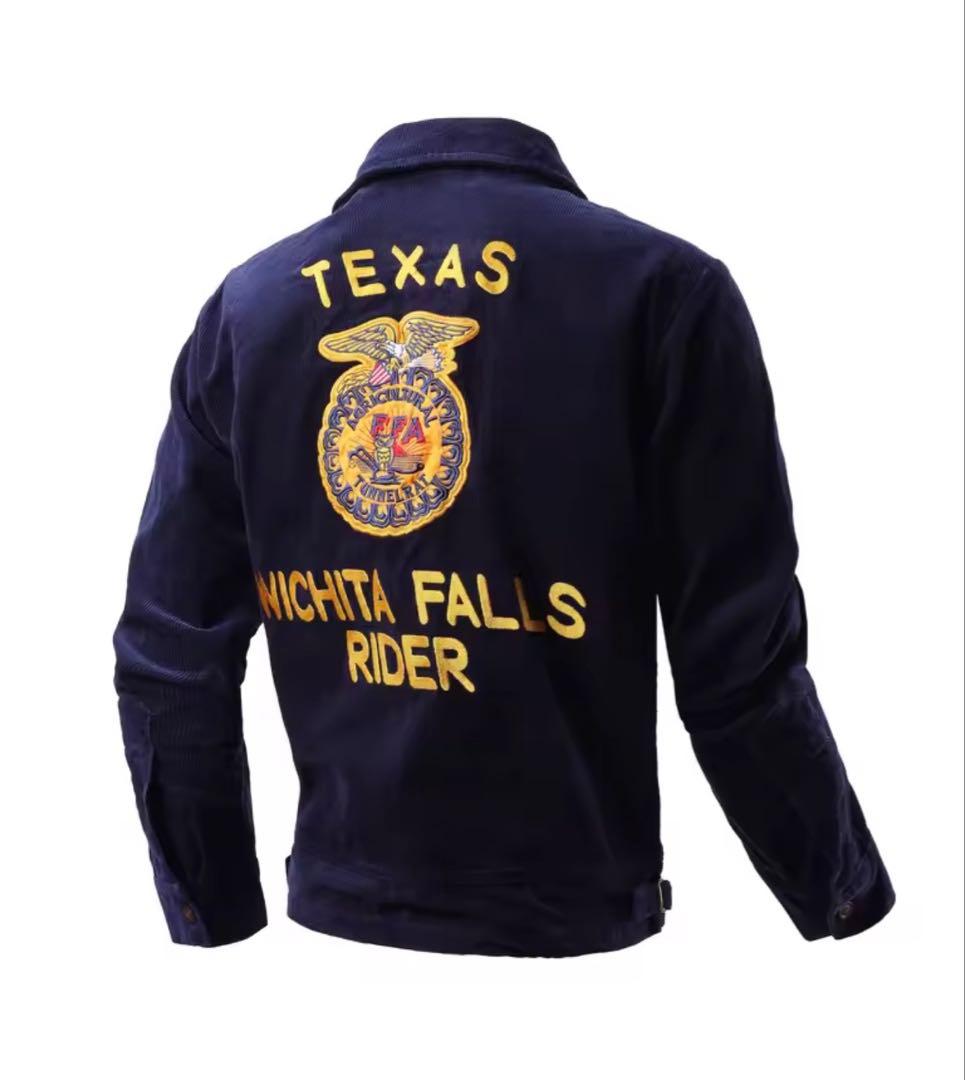 #101サイズL FFA JACKET ジャケット 当日出荷ネイビー