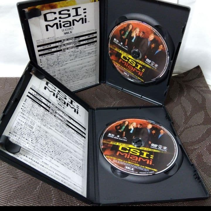 DVD「CSI:マイアミ シーズン3 コンプリートDVD-BOX-2〈4枚組〉」