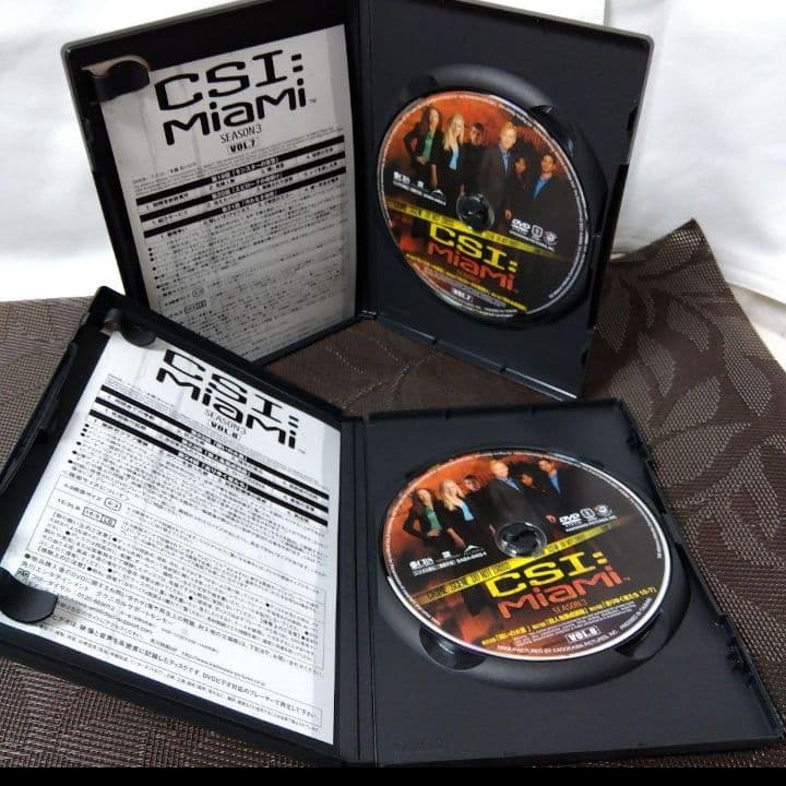 DVD「CSI:マイアミ シーズン3 コンプリートDVD-BOX-2〈4枚組〉」