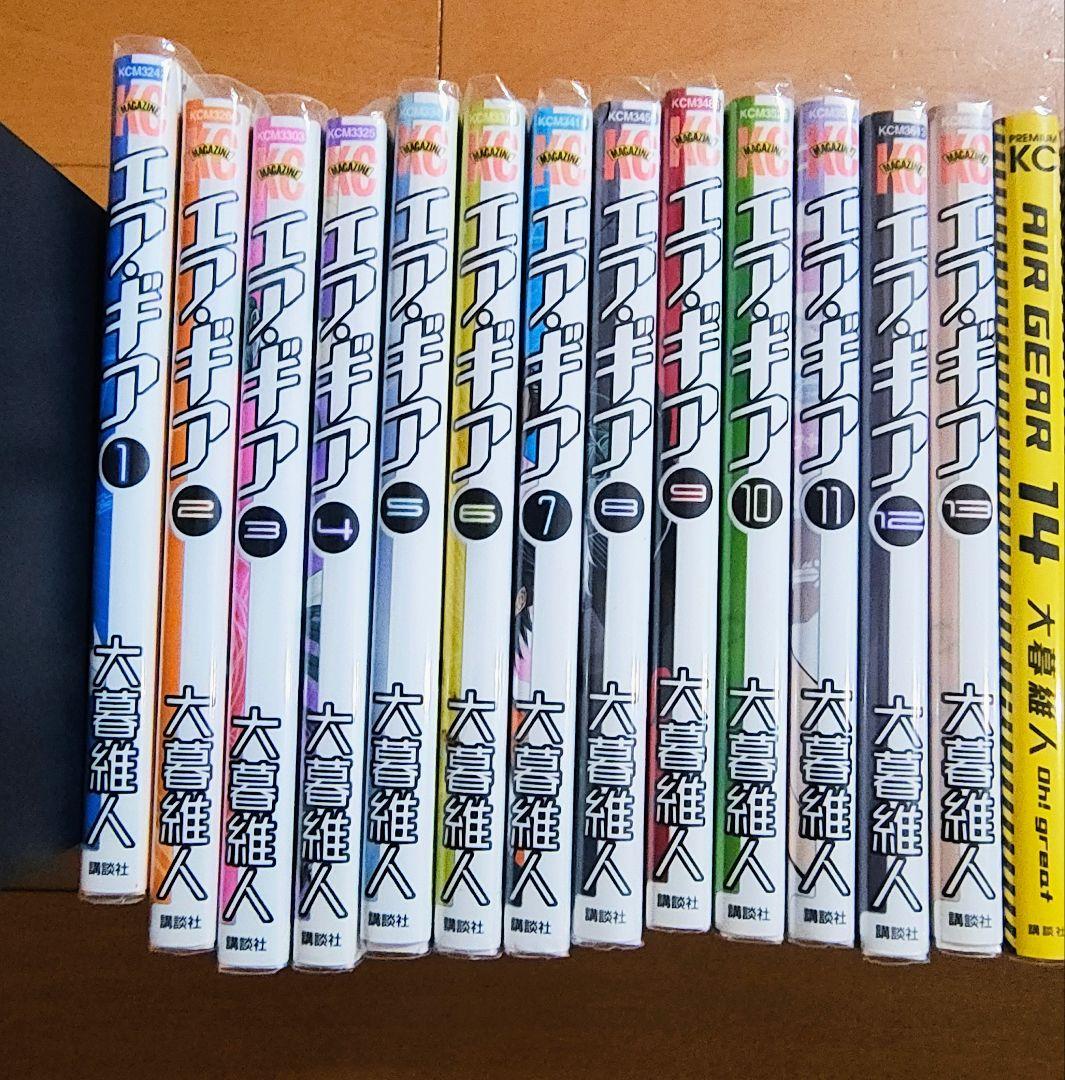 エアギア　全37巻セット　限定版　全て初版　ピンバッジ　DVD付き