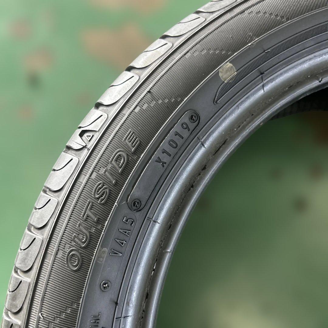 中古タイヤ165/55Ｒ15ダンロップ　４本セット　Ｎ-ＢＯＸ、スペーシアなど
