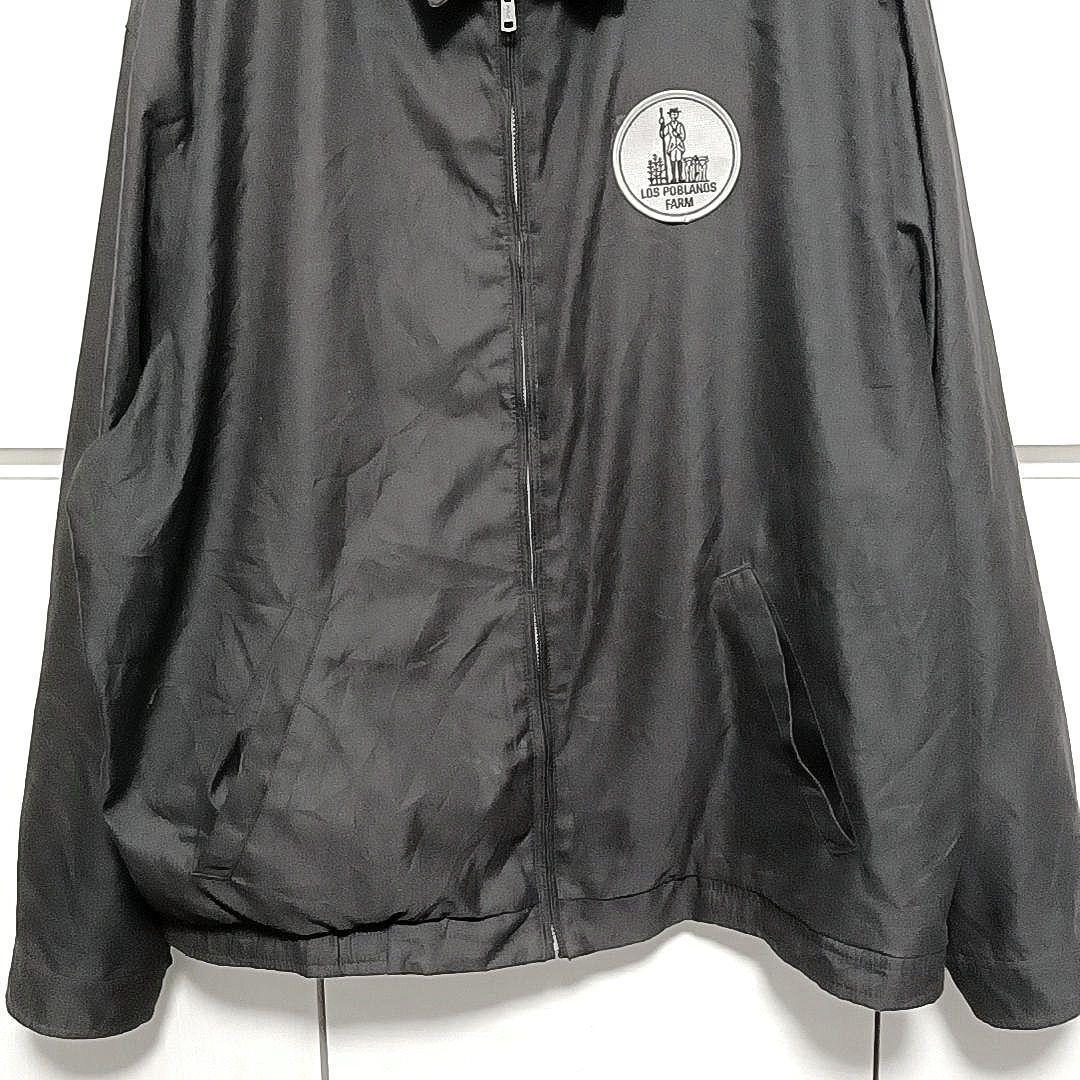 80s90s★2XL　ポロ ラルフローレン　スウィングトップ　フェード ブラック