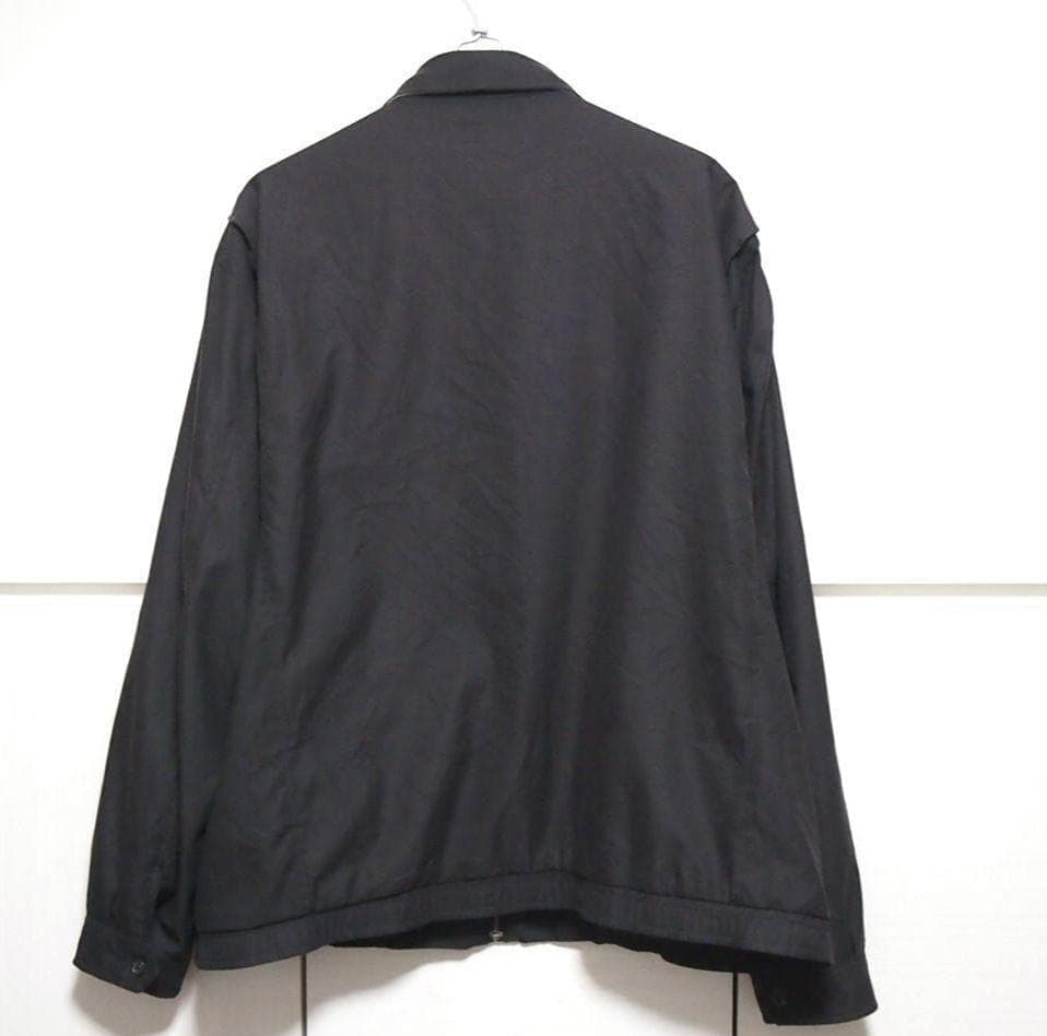 80s90s★2XL　ポロ ラルフローレン　スウィングトップ　フェード ブラック