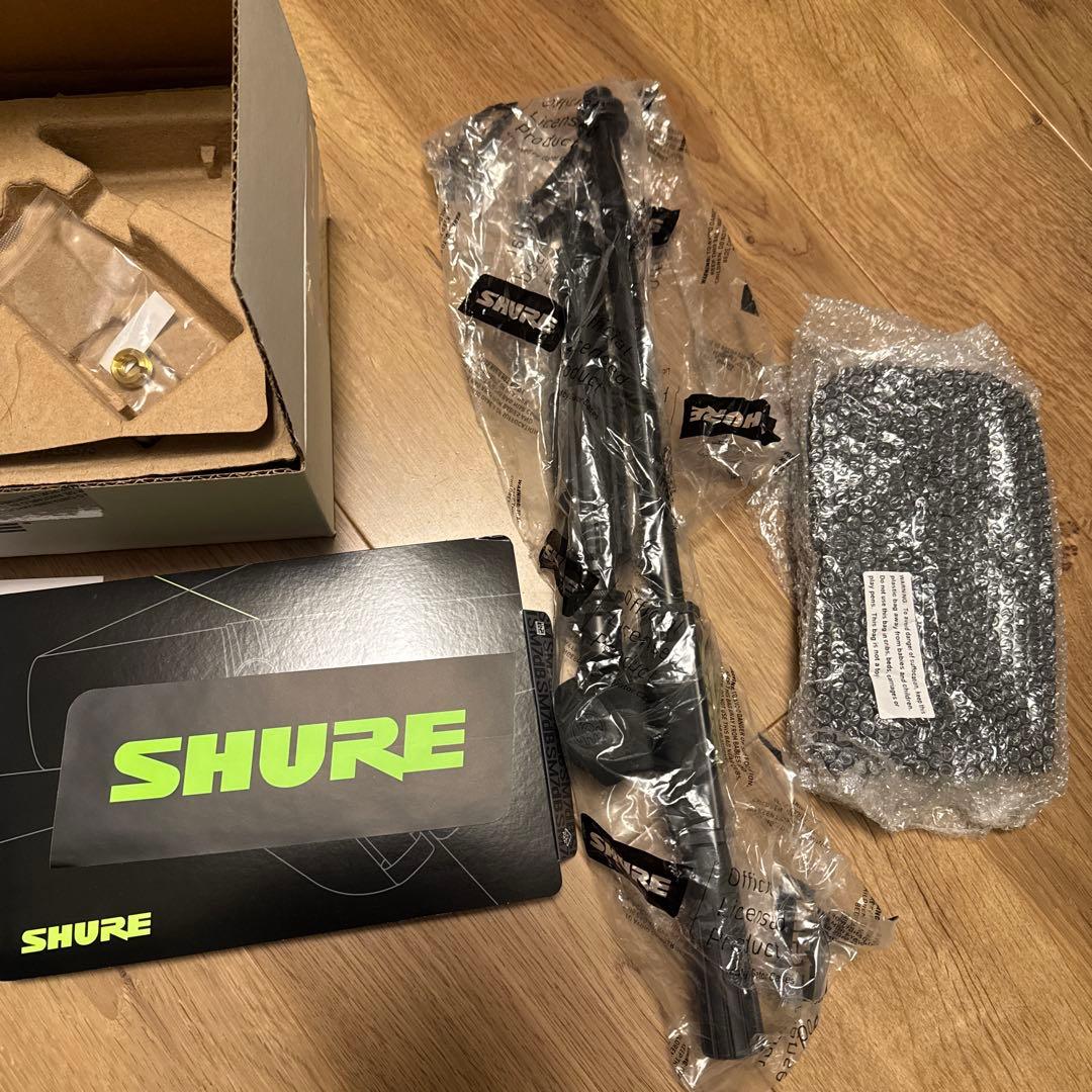 SHURE SM7dB ダイナミックマイク 卓上スタンドセット配信/実況