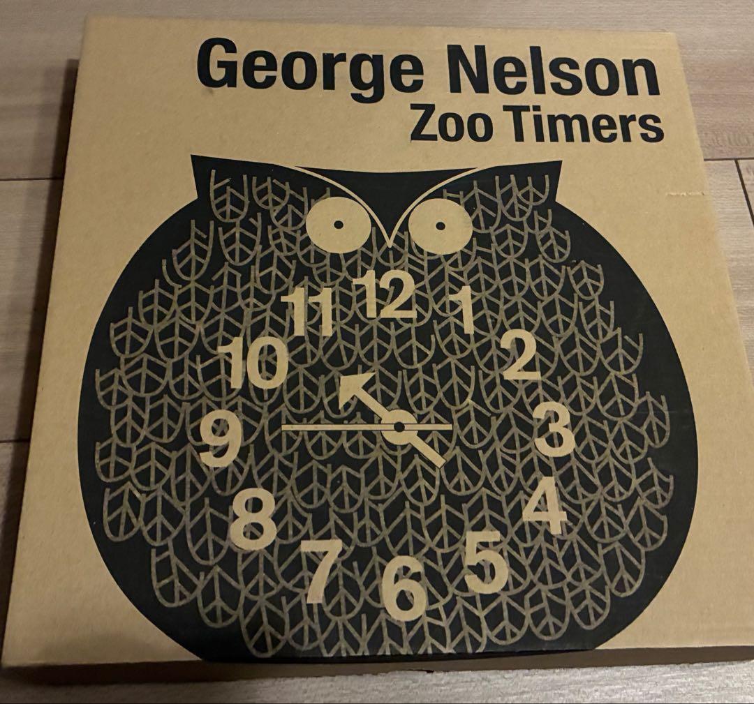 Vitra Zoo Timers Owl ジョージネルソン 壁掛け時計 フクロウ