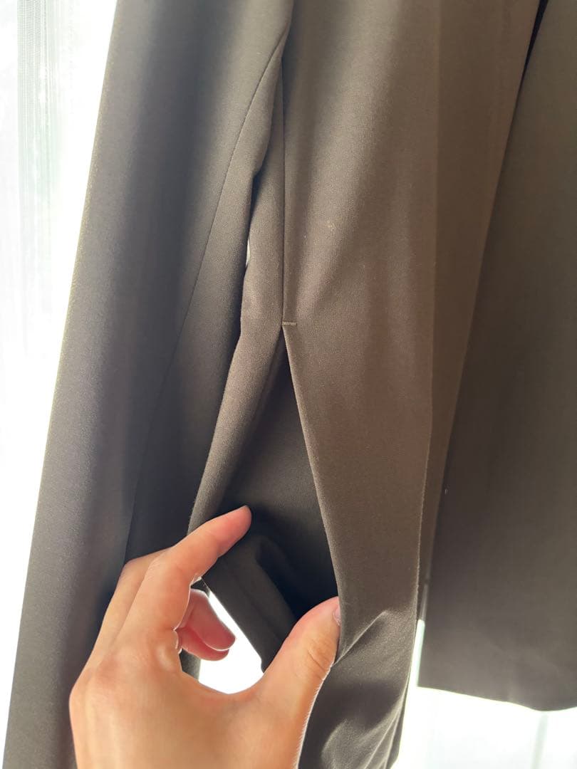 ADAM ET ROPE' Chambers カーキ　セットアップ
