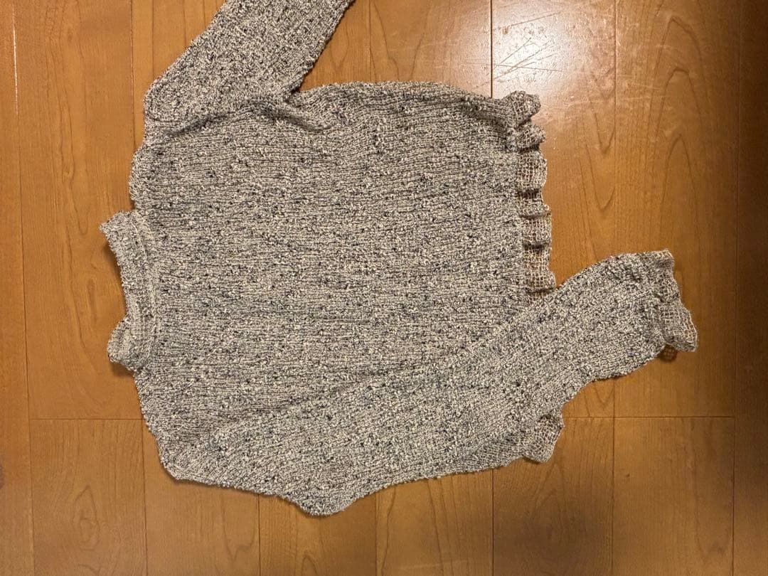 CLANE MIX MESH GATHER SHIRT サイズ2