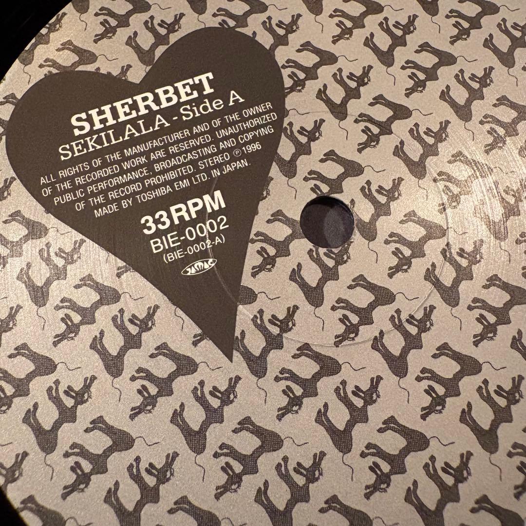 SHERBET/SEKILALA レコード