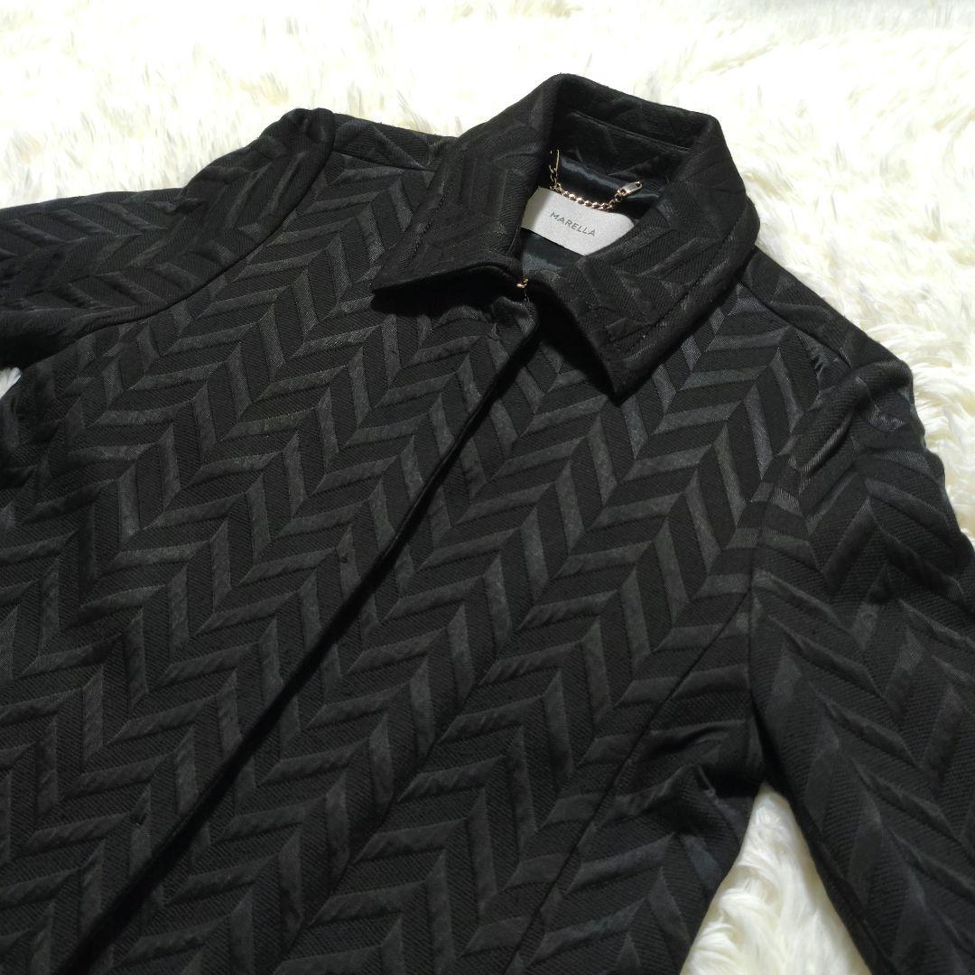大きいサイズ︎✨ MaxMara マレーラ ロングコート ブラック 44サイズ