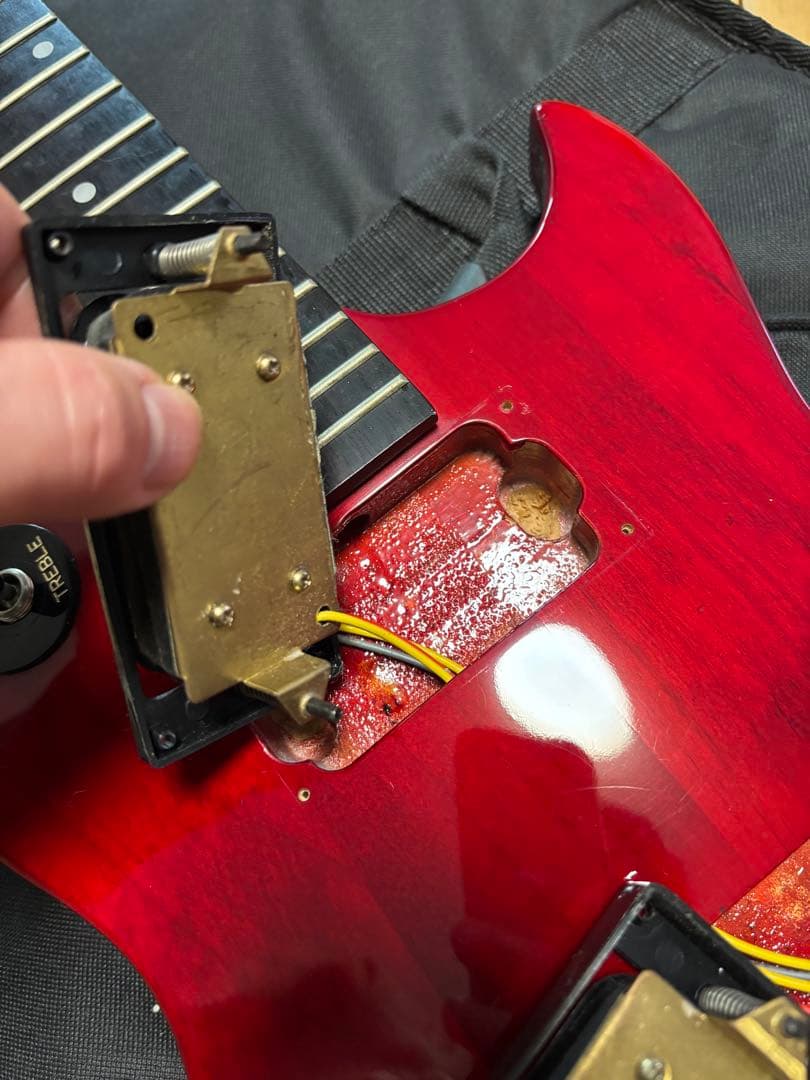 Aria pro2/PE40 (極美品) めちゃ軽-約2.6kg 良質な指板
