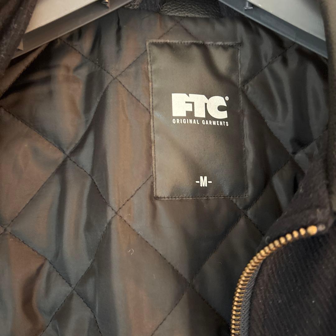 FTC ウール・ネイビー・ブルゾン・Mサイズ