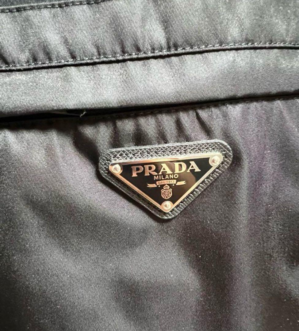 PRADA RE-NYLON ブラック Tシャツ XL