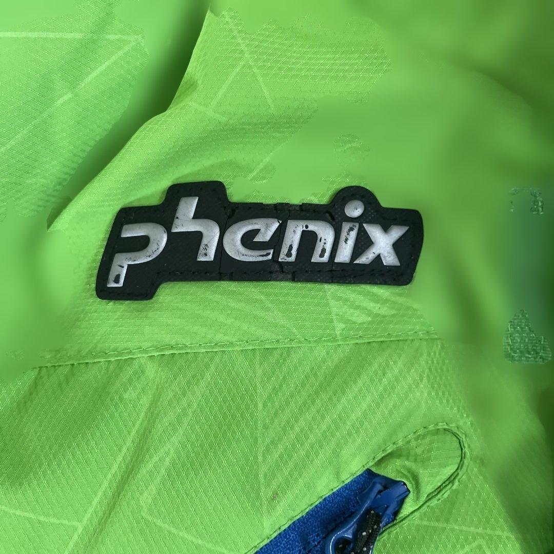 ジュニア　スキーウェア phenix 130 サイズ調整・フード着脱可　中古