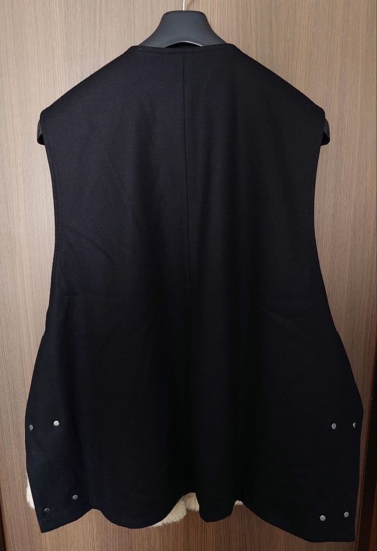 トップス stein 23AW WOOL FUR REVERSIBLE VEST