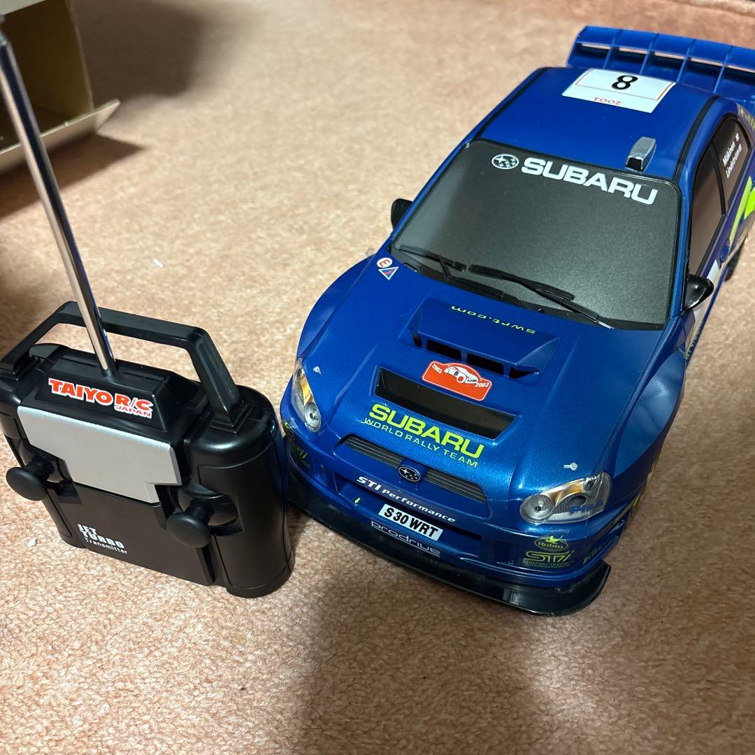 [タイヨー　ラジコン]SUBARU WRX 2003 ラリーカー 1/10